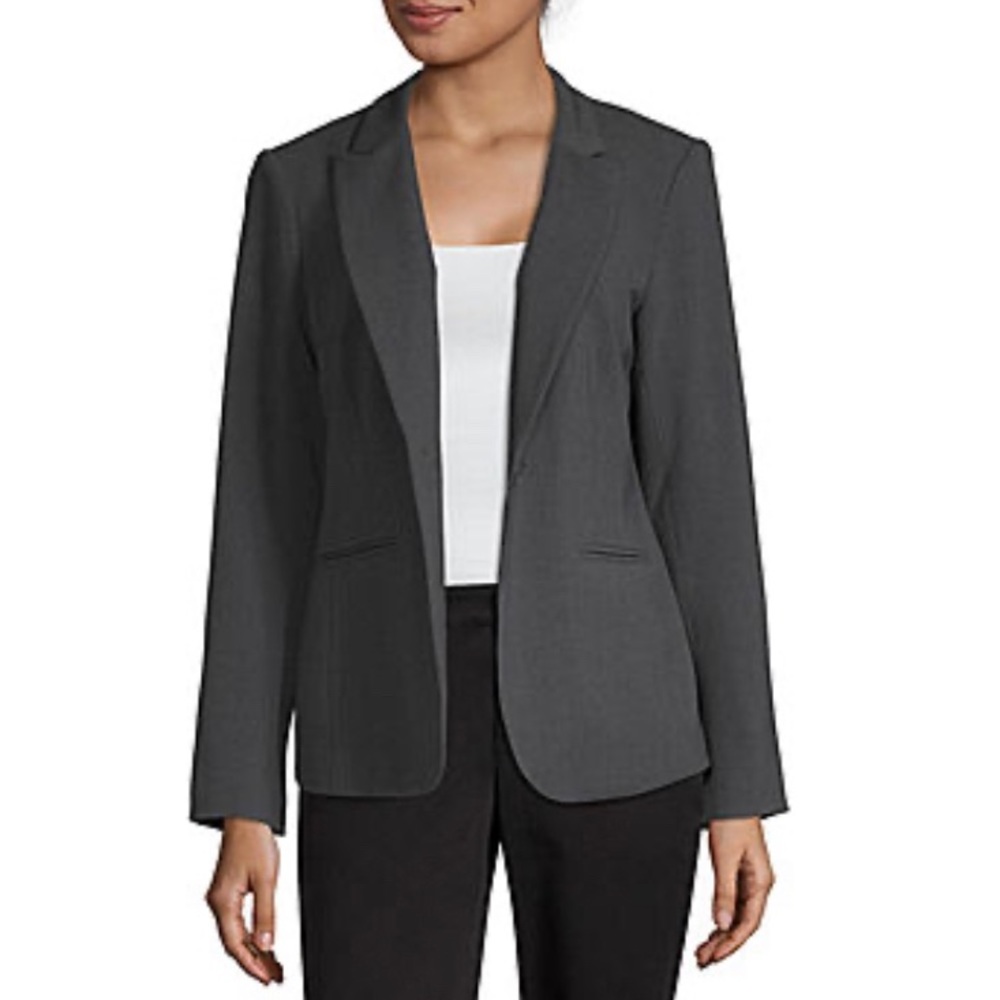 Liz Claiborne One-Button Career Blazer